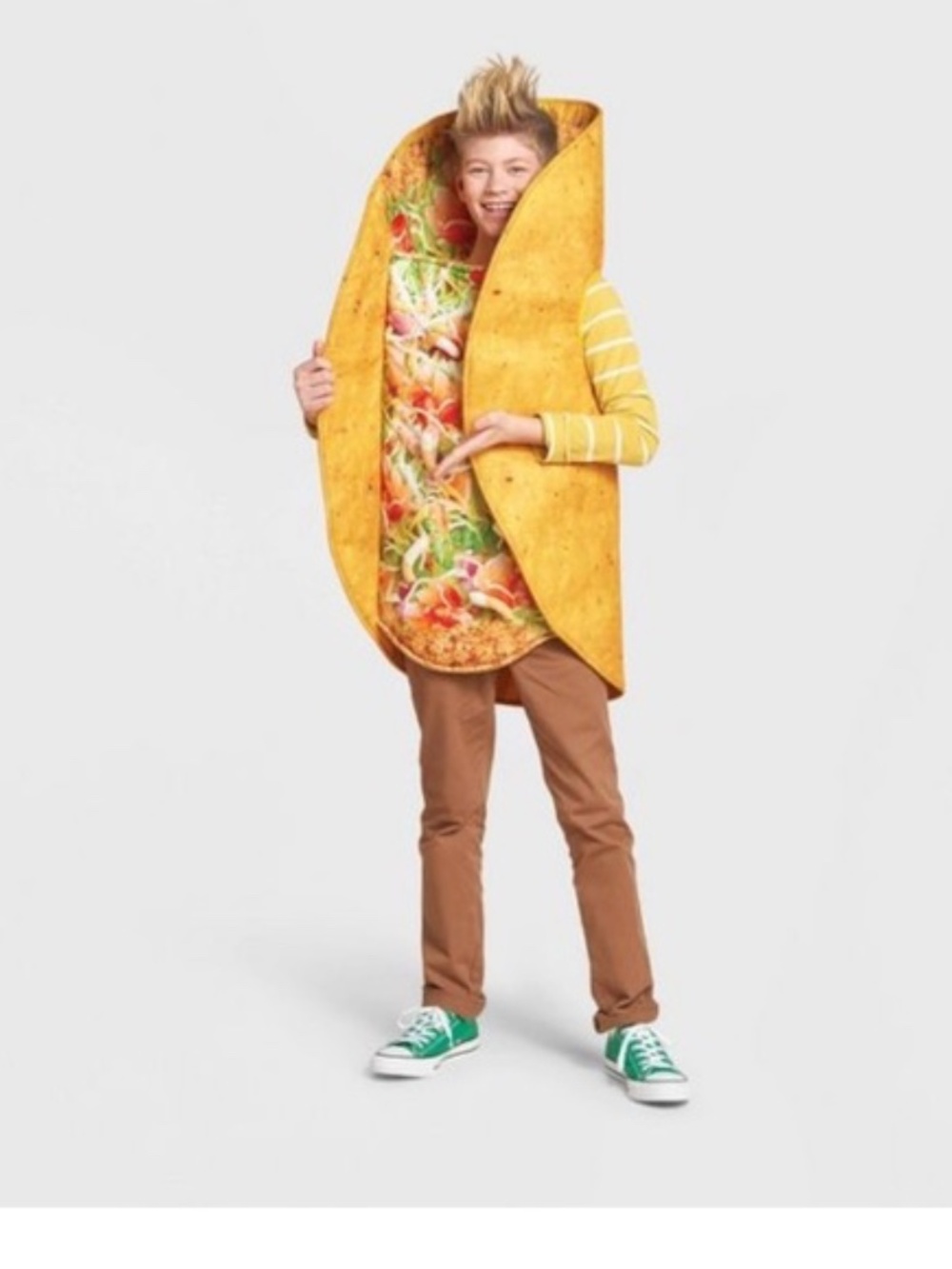 NWT Seasons Taco Halloween Costume for Adults, Funny Food Costume UNISEX